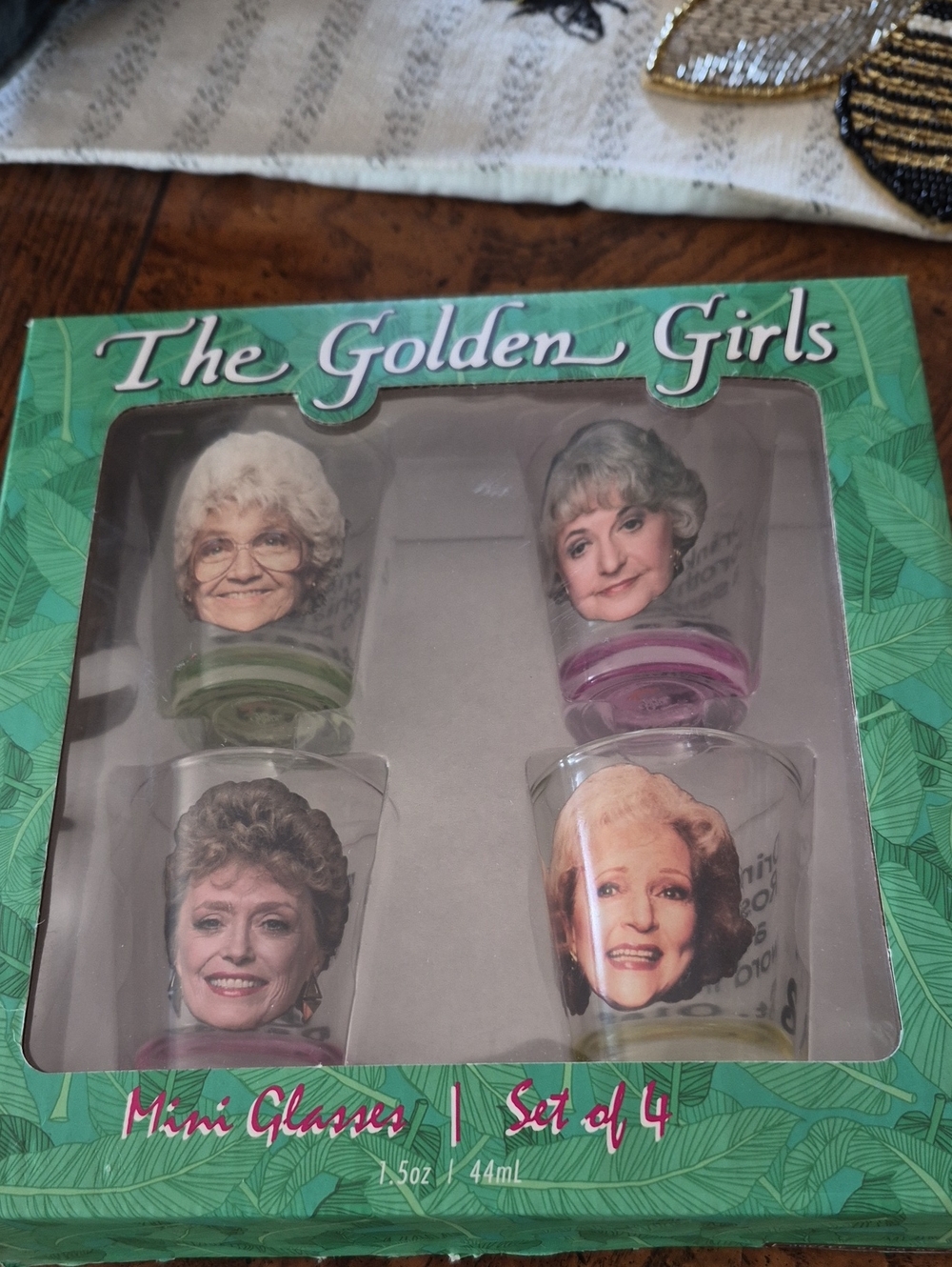The Golden Girls Mini Shot Glass Set
